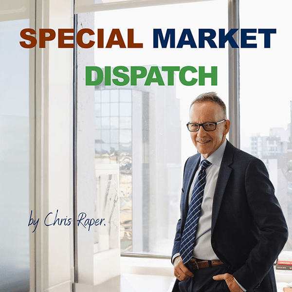 Home Page - Latest From Team - Special Market Dispatch